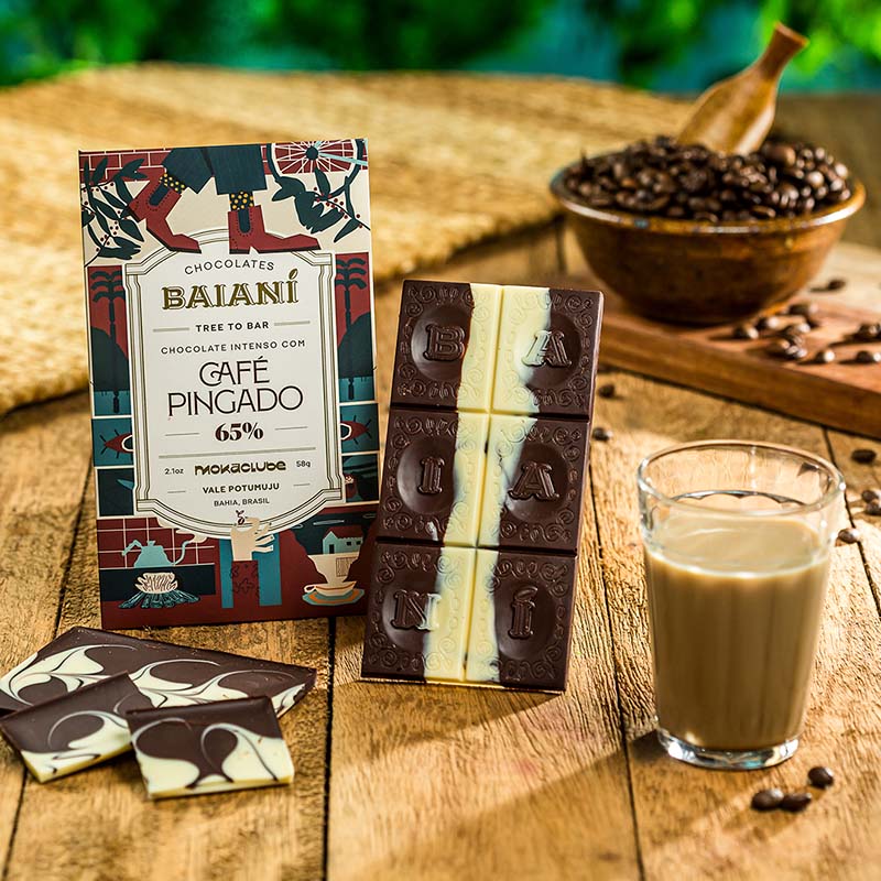 Chocolate Baianí 65% Café Pingado - 58g