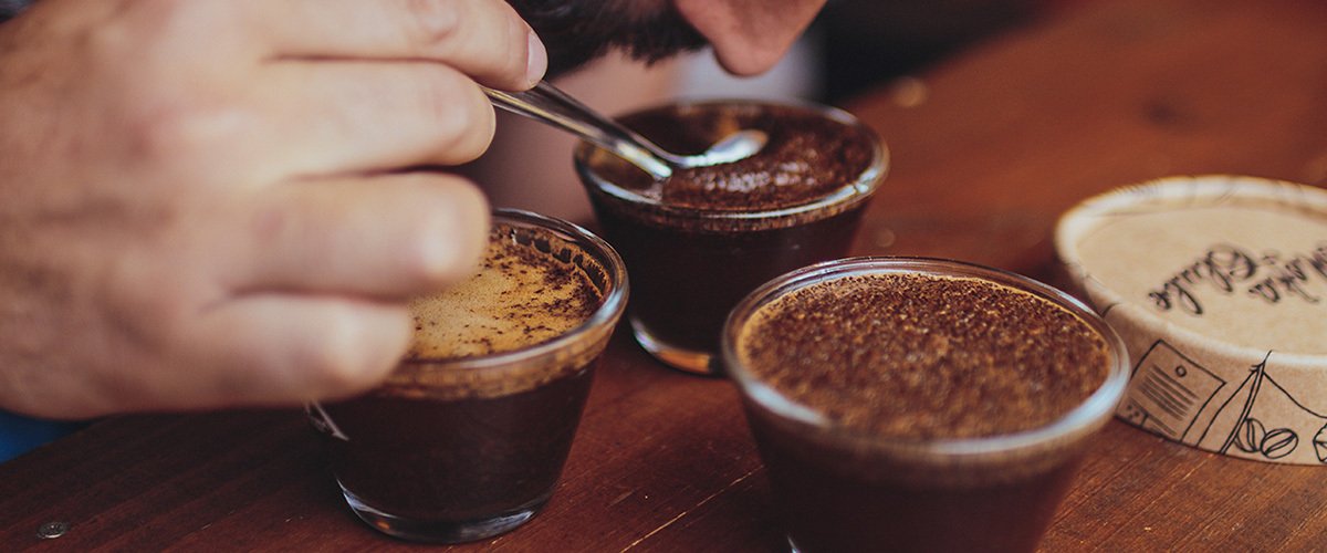 análise sensorial de café