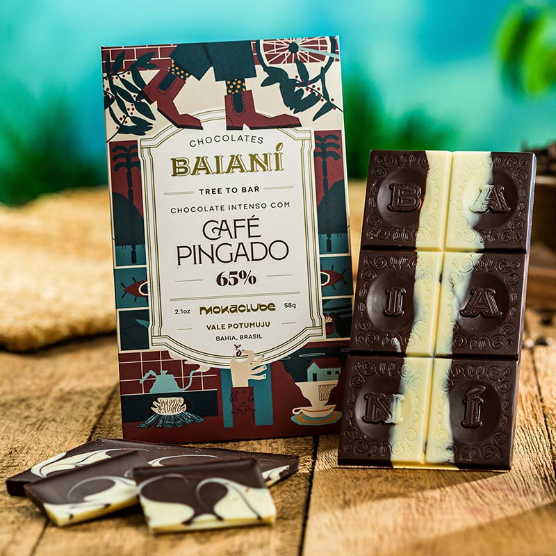 Chocolate Baianí 65% Café Pingado - 58g