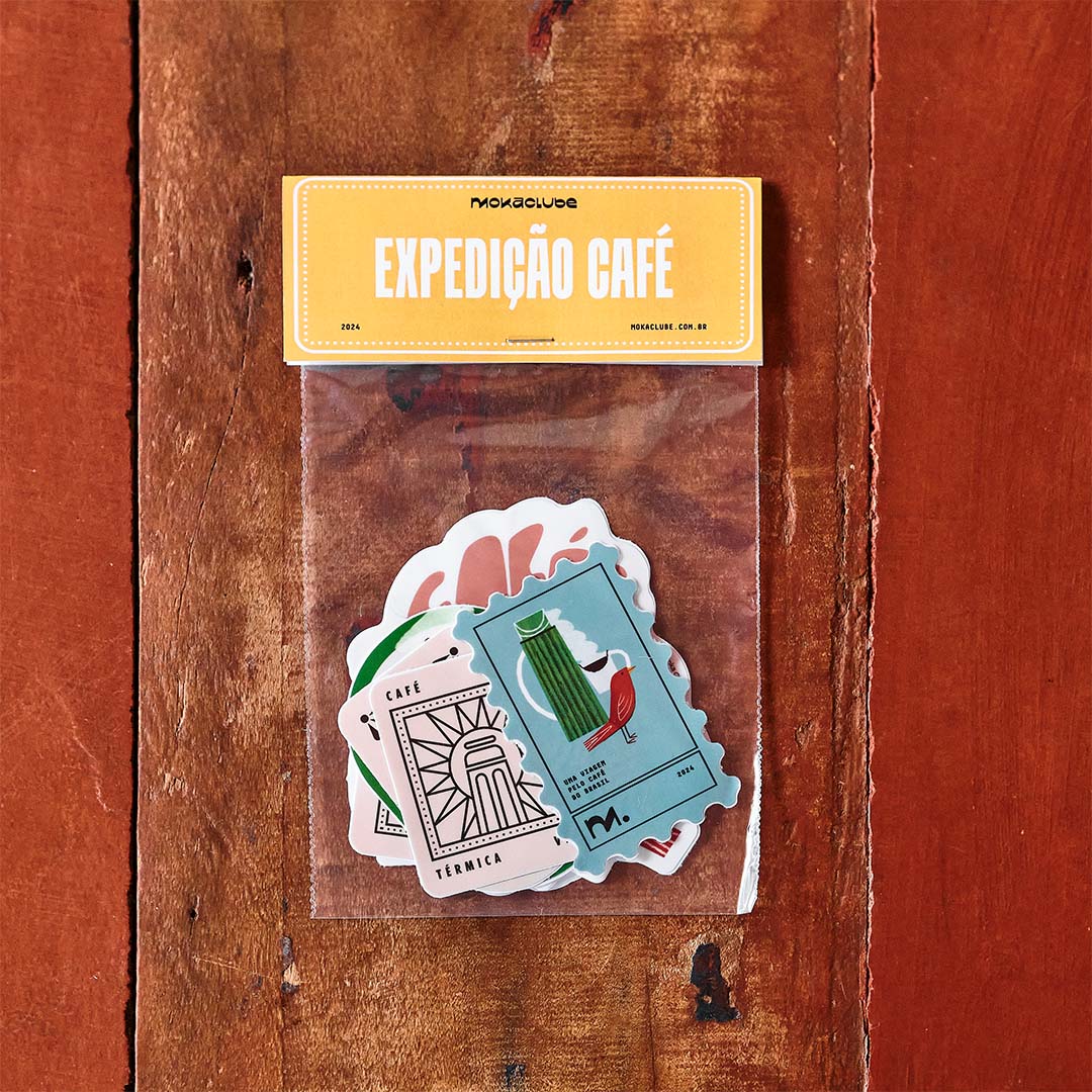 Adesivos - Coleção Expedição - Pack amarelo
