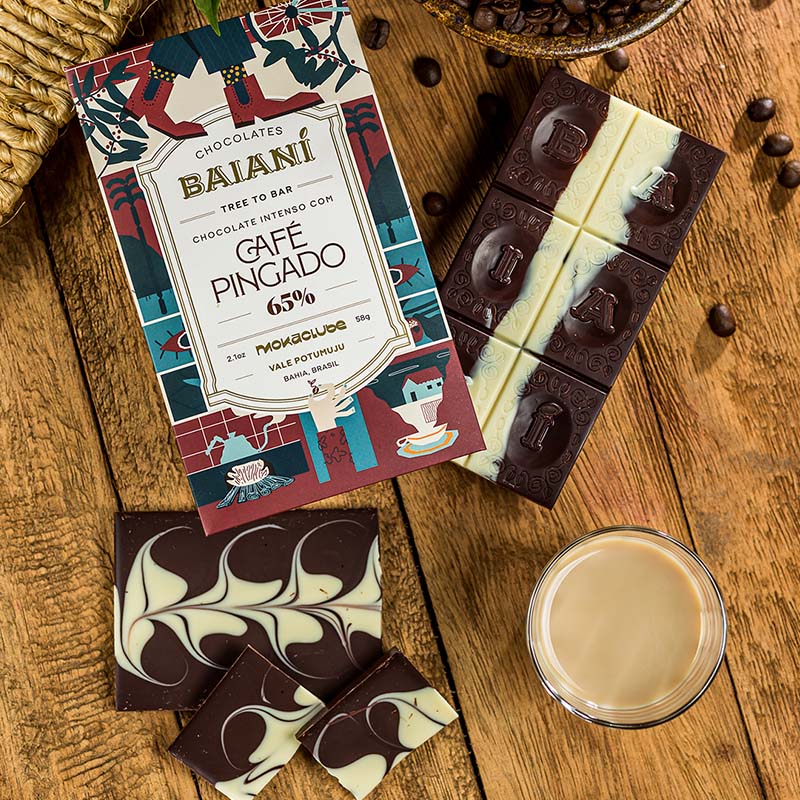 Chocolate Baianí 65% Café Pingado - 58g