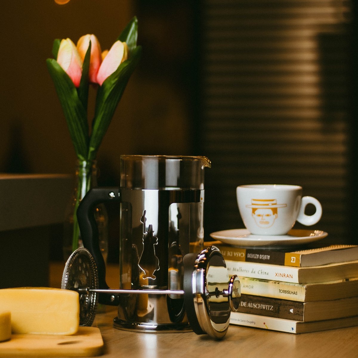 French Press Bialetti Preziosa 350ml + Brinde