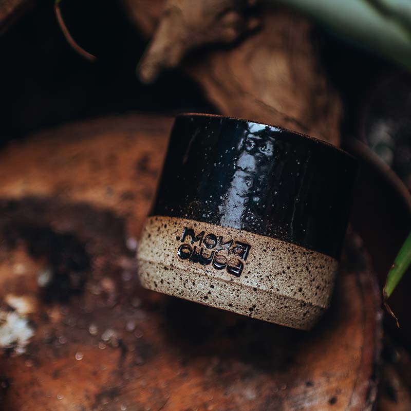 Copo Cerâmica 200ml - Preto