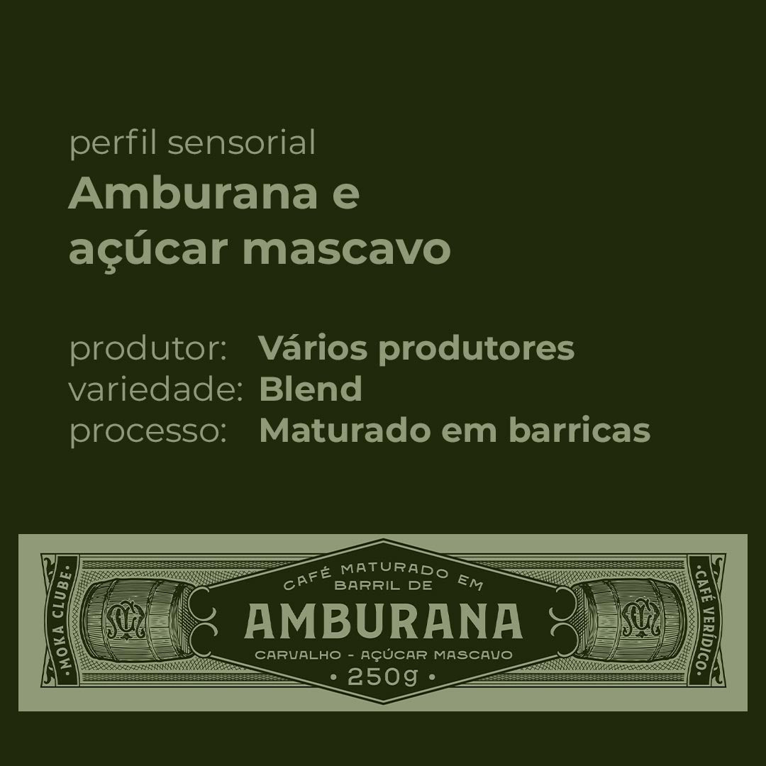 Café Amburana Barrel Aged 250g