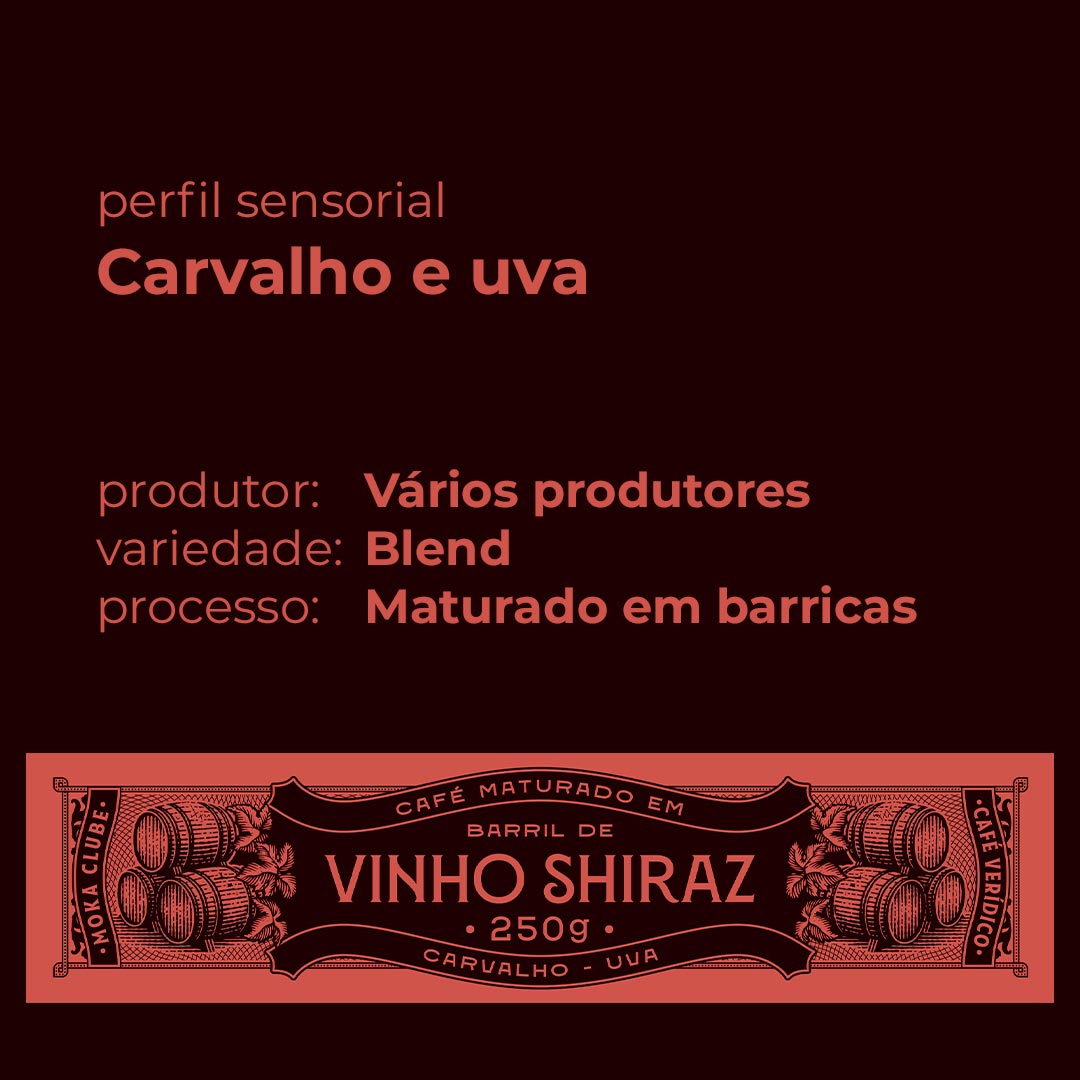 Café Shiraz Barrel Aged 250g