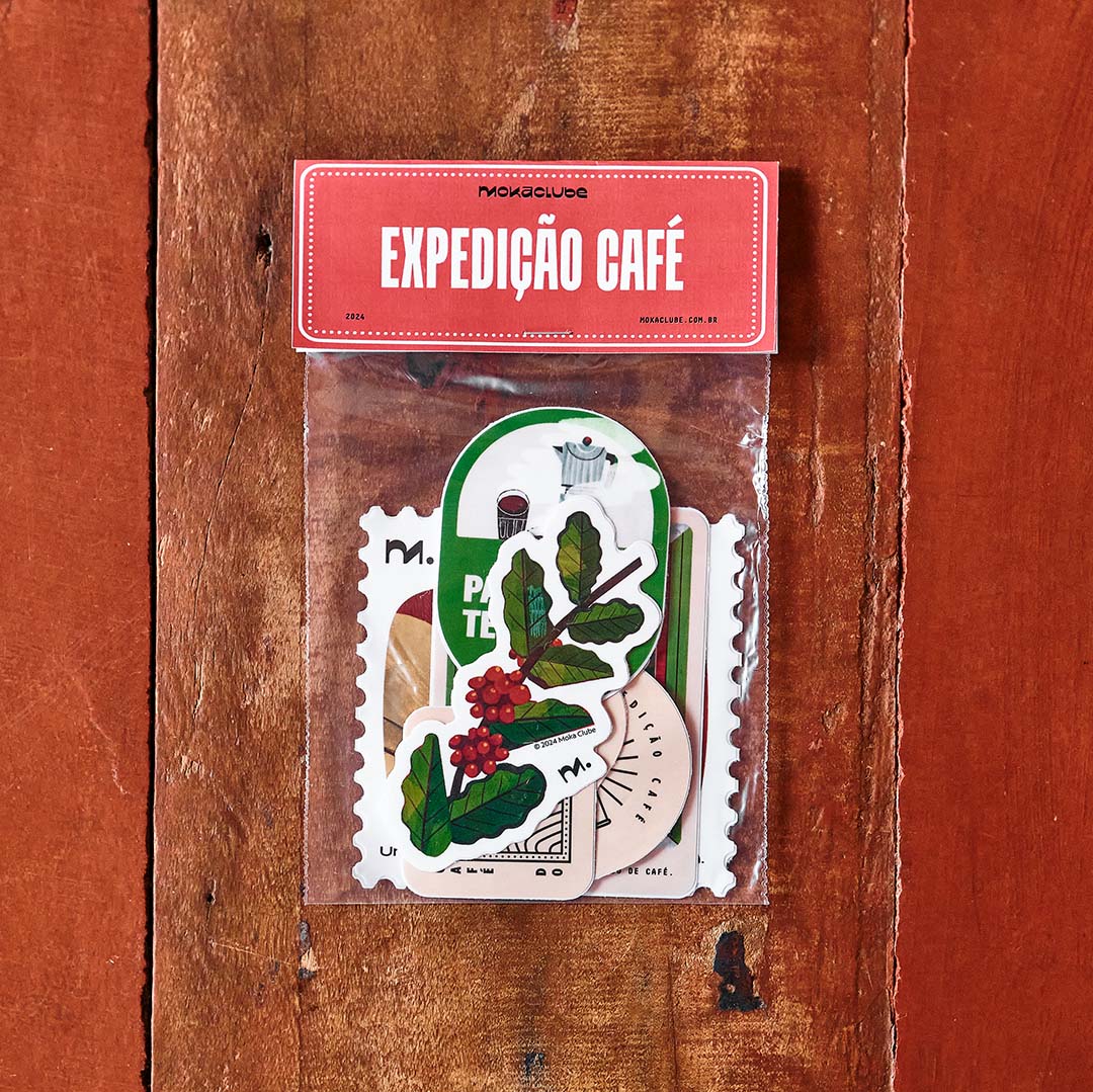 Adesivos - Coleção Expedição - Pack vermelho
