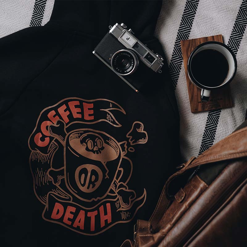 Moletom Coffee or Death