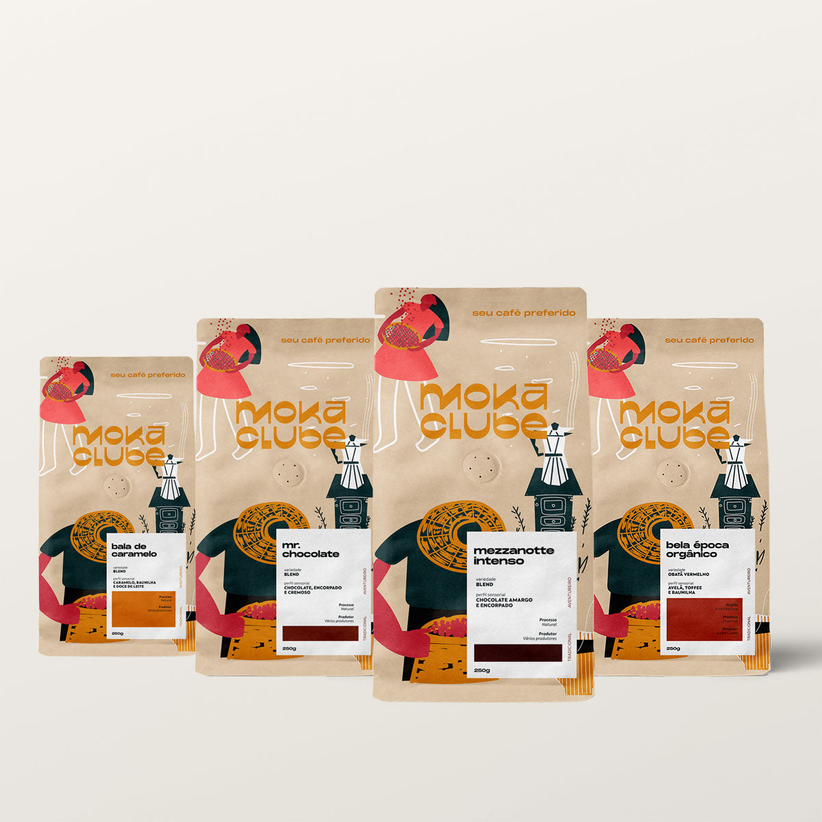Kit Cafés Intensos