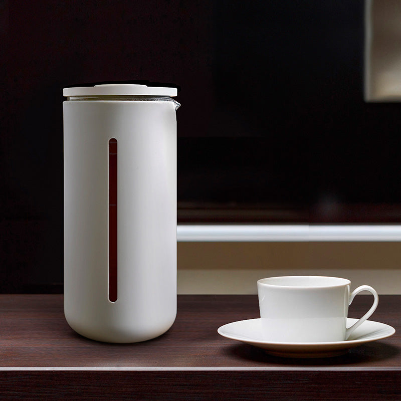 Cafeteira Timemore U French Press Branca