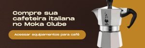 Banner para comprar uma cafeteira italiana no Moka Clube